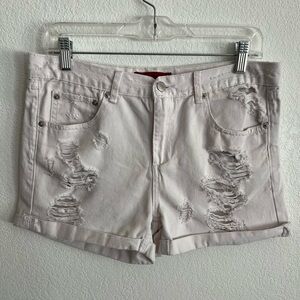 Signature 8 Distressed Shorts